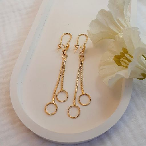 گوشواره سیتی گلد کد 1205 - خرید آنلاین از گالری آداس